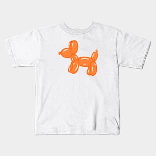 Orange dog Kids T-Shirt